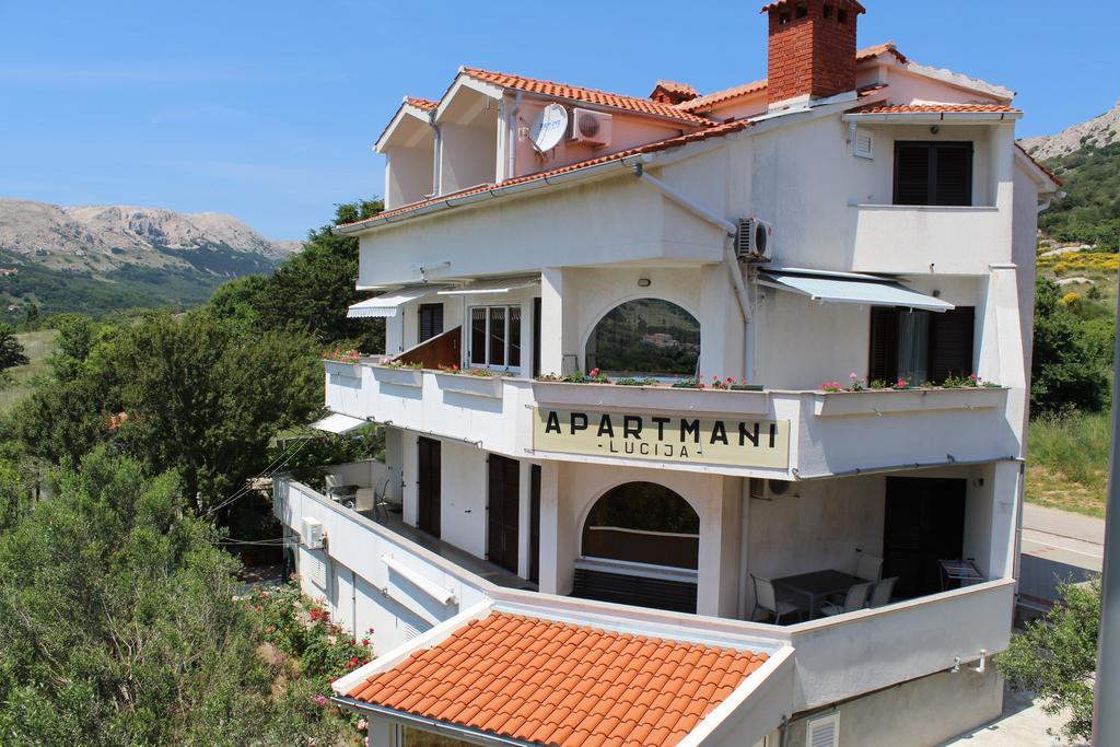 Apartments Lucija Baška Eksteriør billede